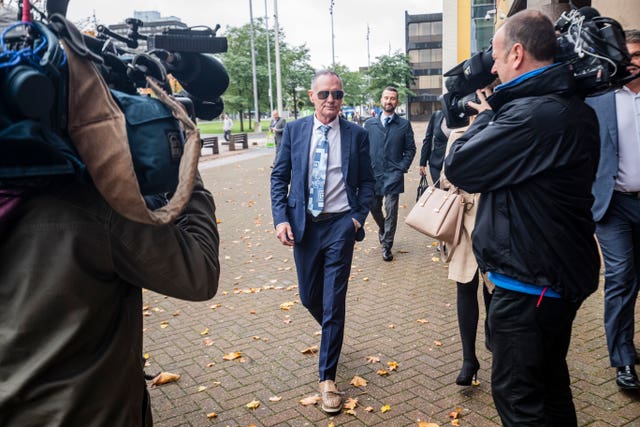 Paul Gascoigne court case