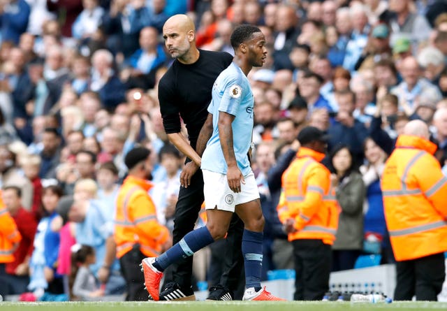 Pep Guardiola has been impressed by Raheem Sterling on and off the field