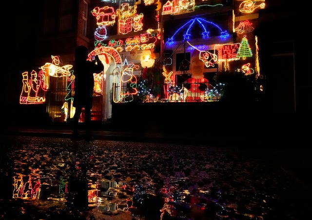 Christmas lights