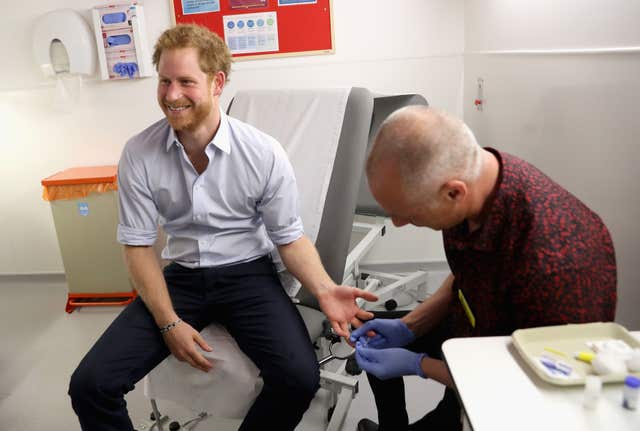 Prince Harry promotes HIV testing