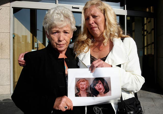 Christine Keegan, left, and her daughter Antoinette