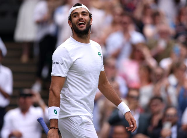 Matteo Berrettini has been enjoying his best ever grand slam run