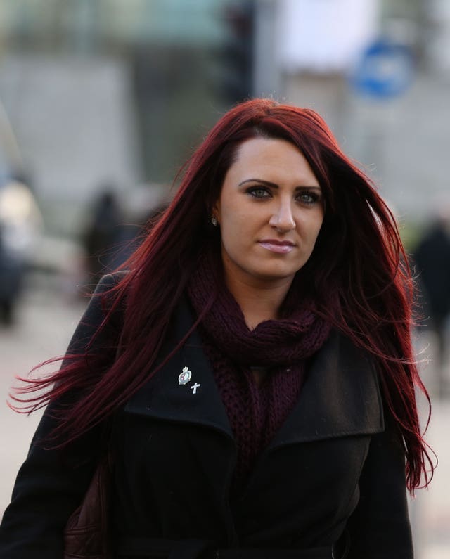 Jayda Fransen court case