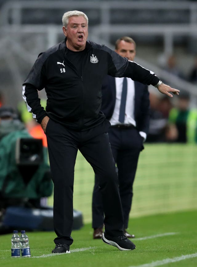 Steve Bruce was unhappy with a challenge which left Matt Ritchie injured 