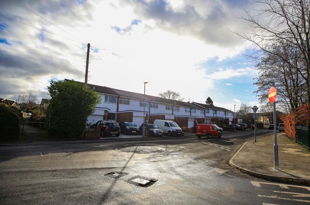 Nook Lane, in Ashton-under-Lyne, where the man was hit