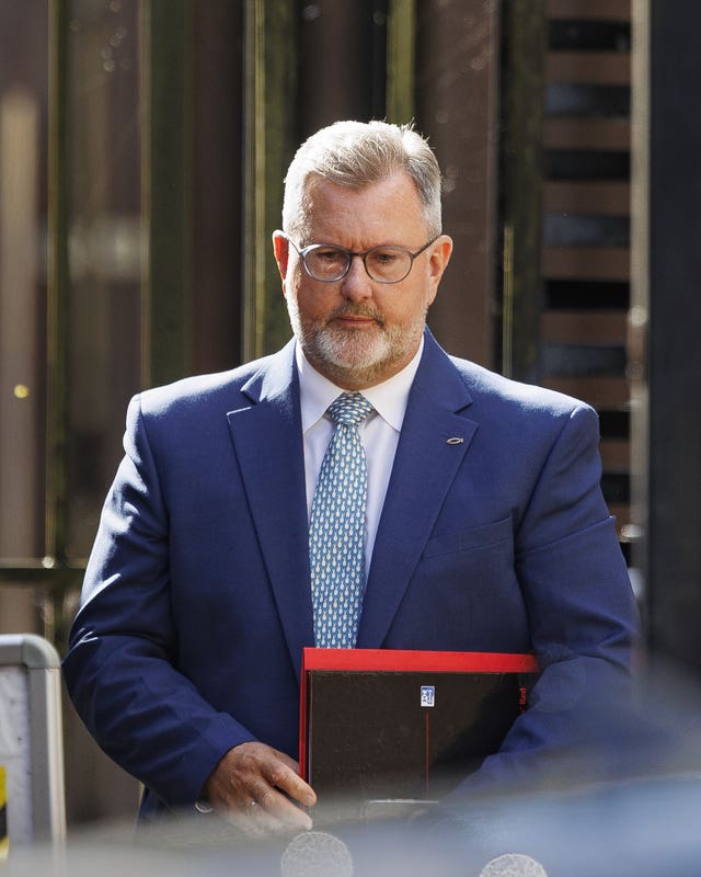 Sir Jeffrey Donaldson court case