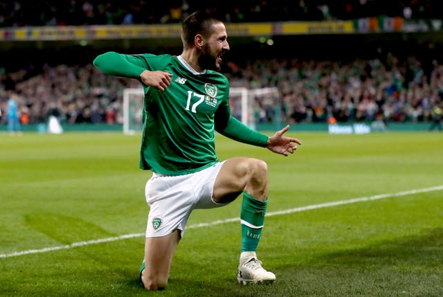 Conor Hourihane's sumptuous free-kick fired the Republic to victory 