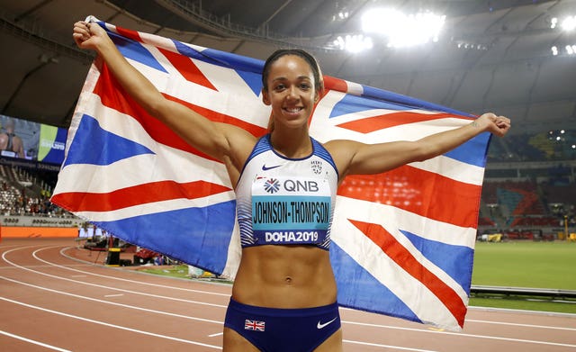 Katarina Johnson-Thompson has won a world championship