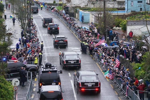 President Biden visit to the island of Ireland