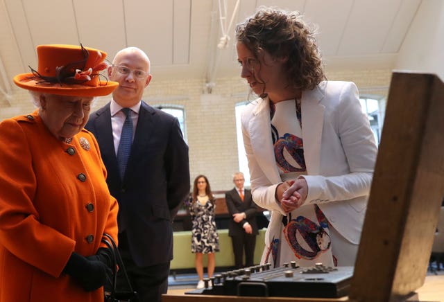 Queen Elizabeth II visits Science Museum