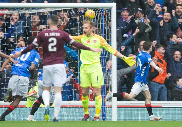 Ryan Kent nets Rangers' opener 