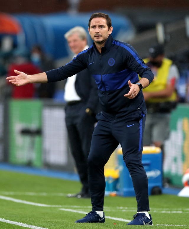 Chelsea manager Frank Lampard