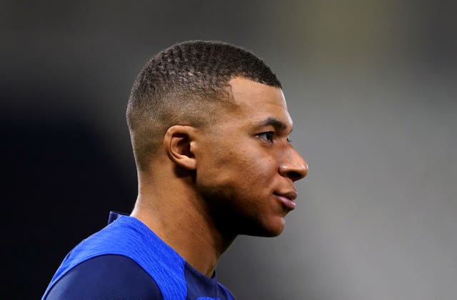 Kylian Mbappe file photo