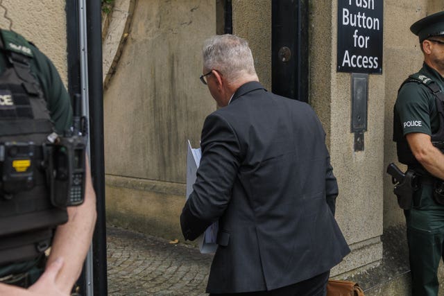 Sir Jeffrey Donaldson court case