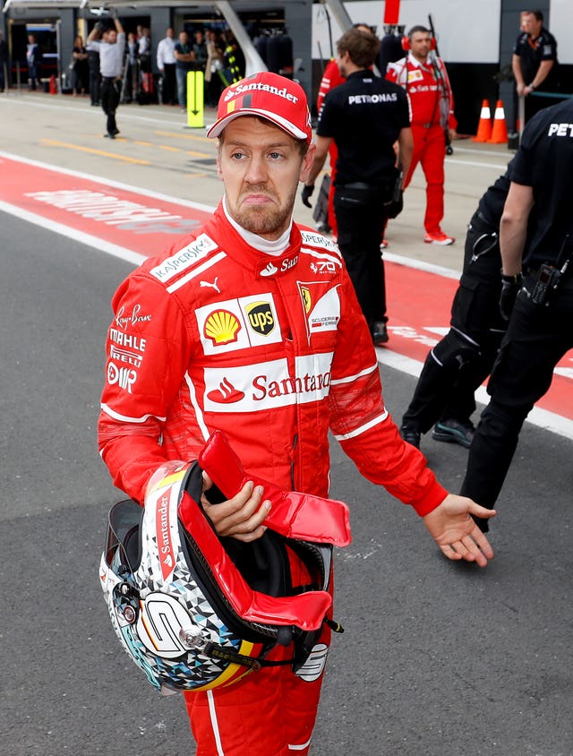 Sebastian Vettel's title bid suffered another blow 