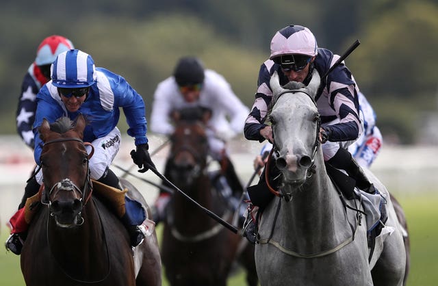 Lord Glitters (right) has been racking up the air miles