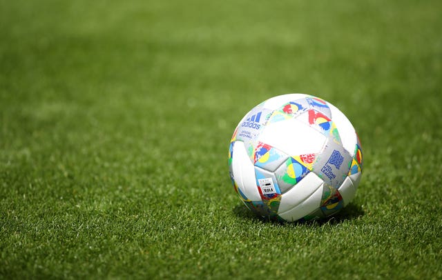 A football