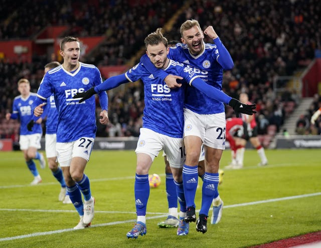 Leicester snatched a point