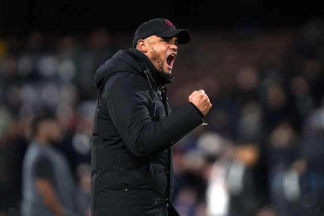 Vincent Kompany was unable to prevent Burnley's relegation last season