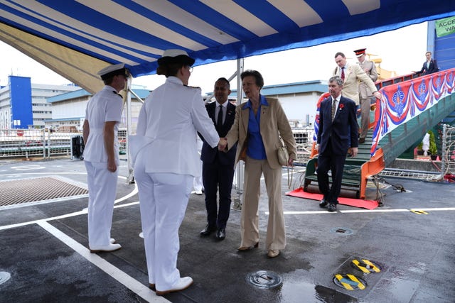 Princess Royal visit to Singapore
