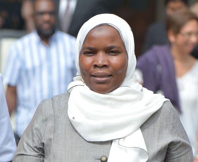 Dr Hadiza Bawa-Garba outside the High Court in July (PA)