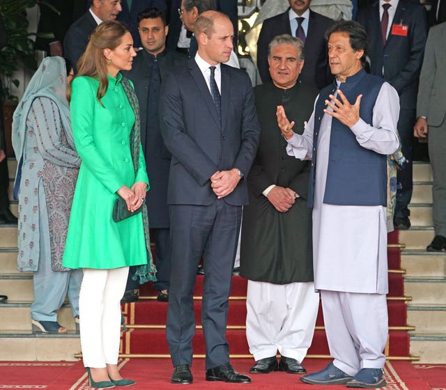 Kate and William in Pakistan