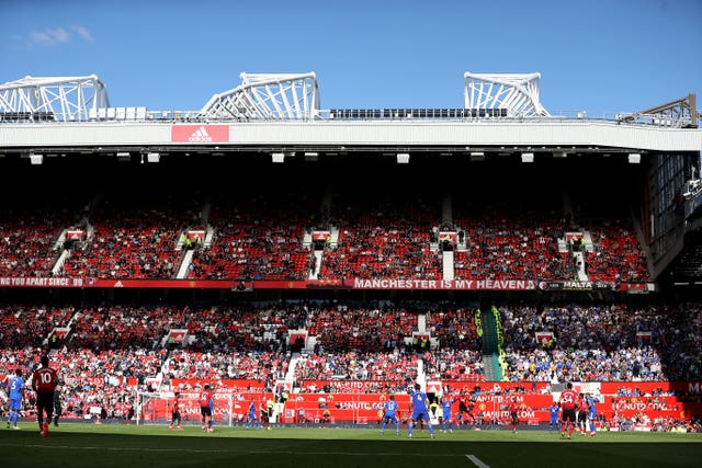 Old Trafford empties before full-time as Manchester United suffer a 2-0 defeat to Cardiff 