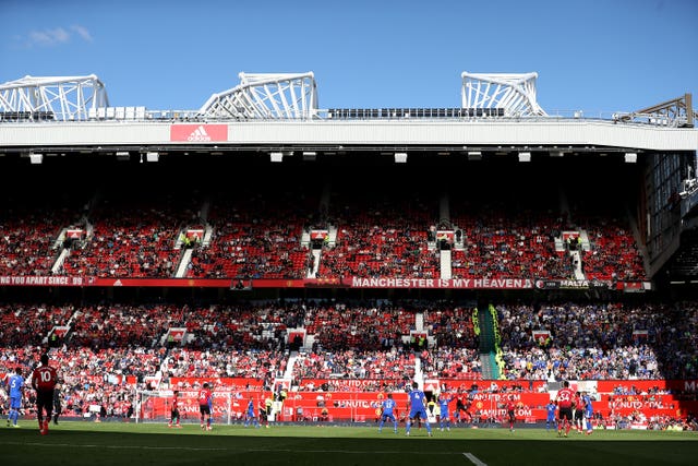 Old Trafford empties before full-time as Manchester United suffer a 2-0 defeat to Cardiff