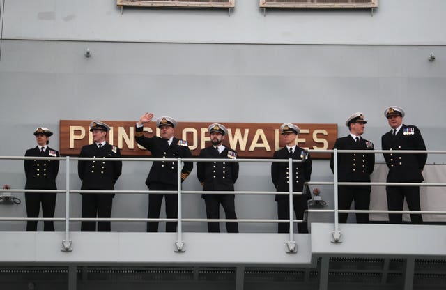 The HMS Prince of Wales