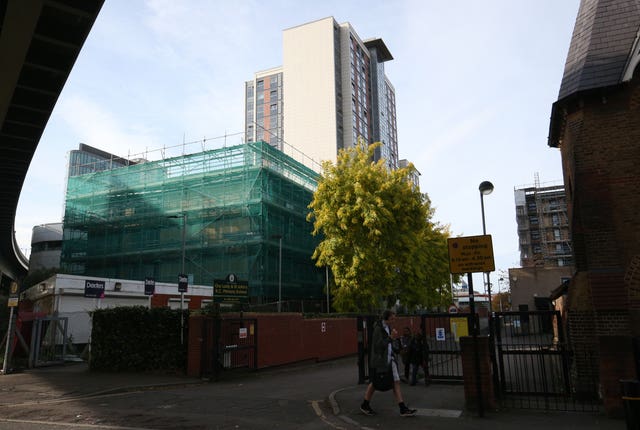 The Paragon estate in Brentford, west London (Jonathan Brady/PA)