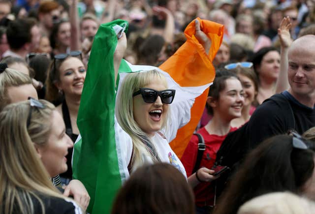 Ireland voted by a landslide to repeal the Eighth Amendment (Brian Lawless/PA)