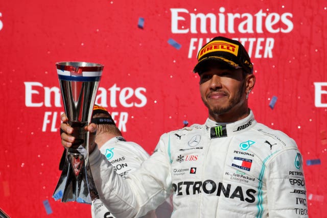 Lewis Hamilton has won six world titles 