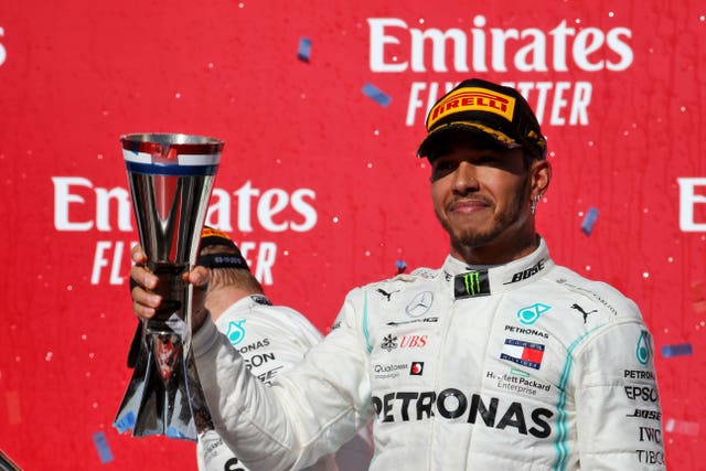 Lewis Hamilton has won six world titles