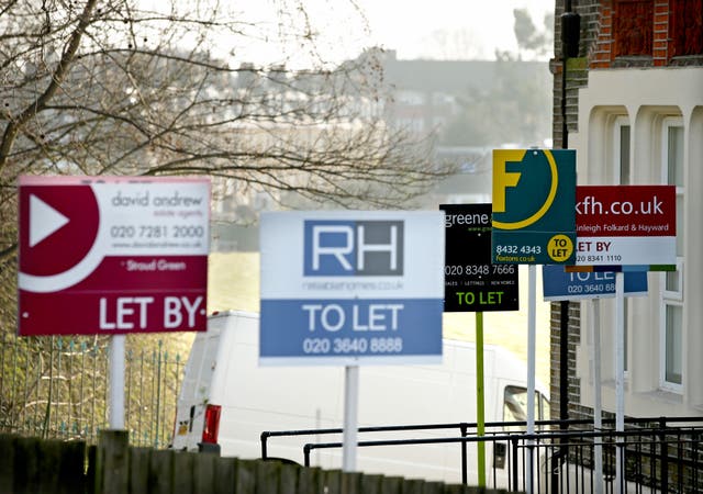 To Let and Let By estate agent signs