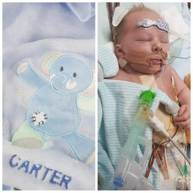 Carter Cookson heart donation appeal