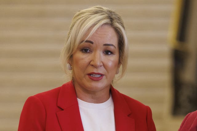 Stormont First Minister Michelle O’Neill