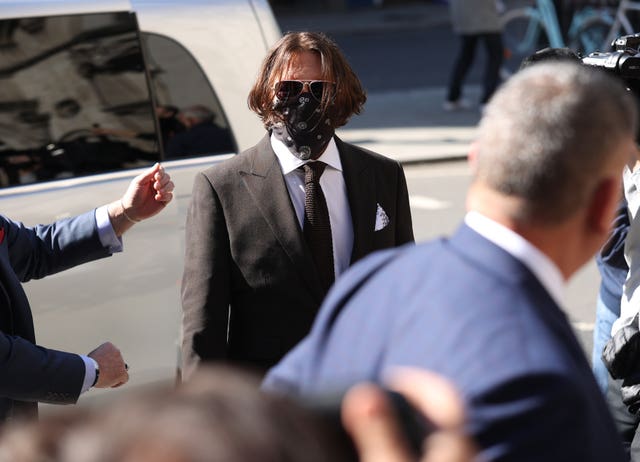 Johnny Depp court case