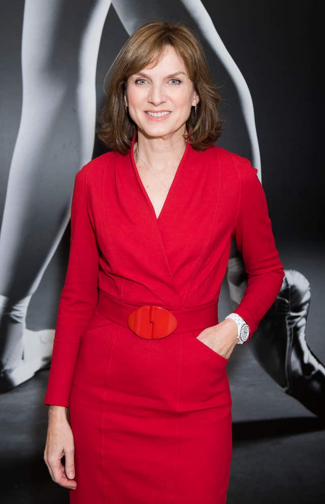 Fiona Bruce (David Jensen/PA)