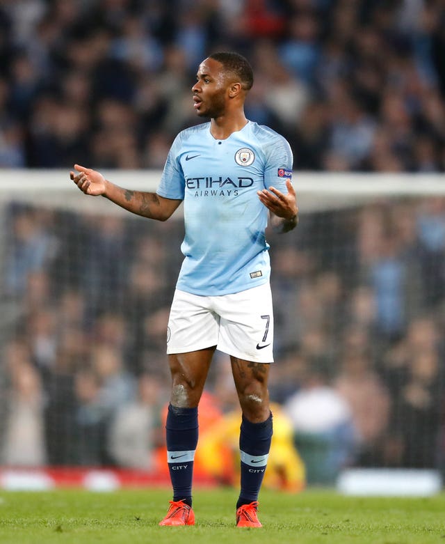 Raheem Sterling saw his late goal ruled out after a VAR review