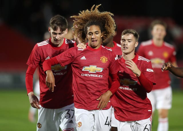 Hannibal Mejbri joined Manchester United from Monaco in 2019