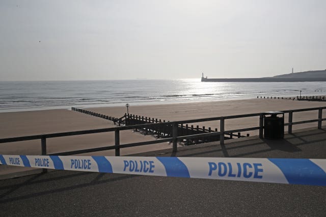 Two dead on beach