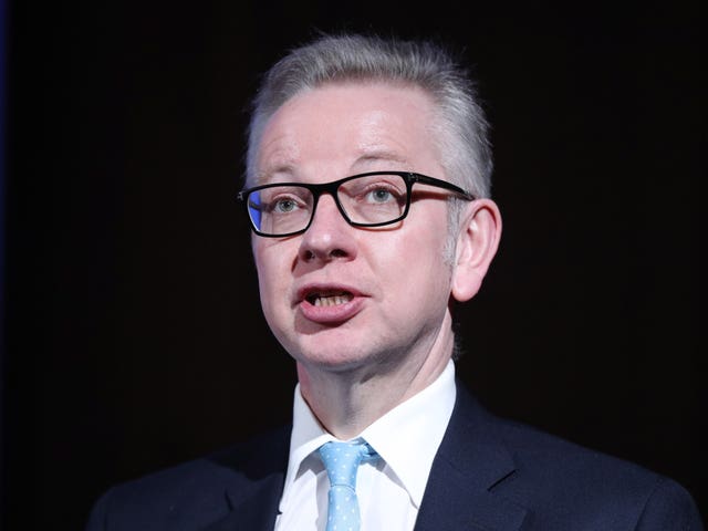 Environment Secretary Michael Gove