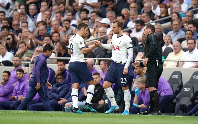 Christian Eriksen's introduction changed the game for Spurs against Villa