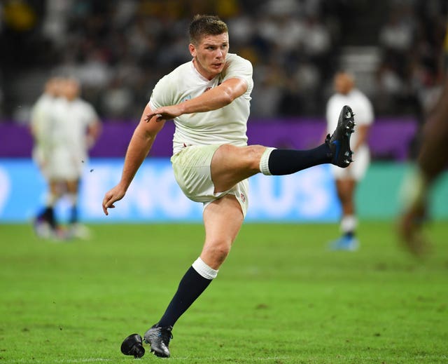 But Owen Farrell had other ideas