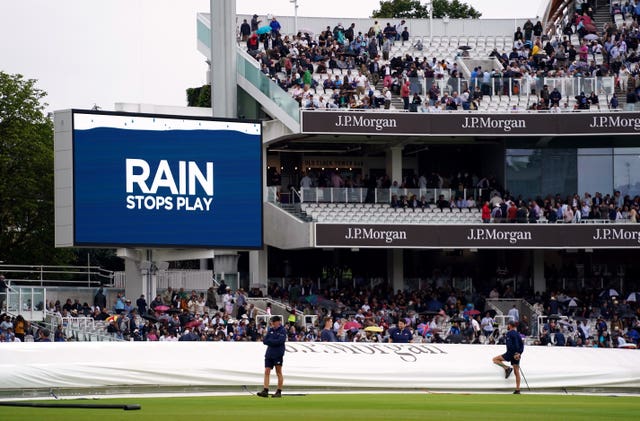 It was a frustrating morning at Lord's