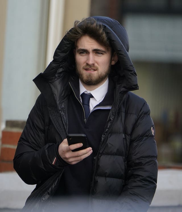 Rian Dunne outside court
