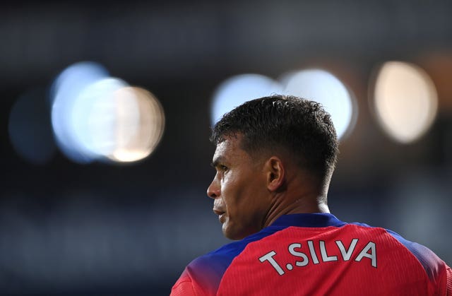 Thiago Silva made his Premier League debut at West Brom (Catherine Ivill/PA).