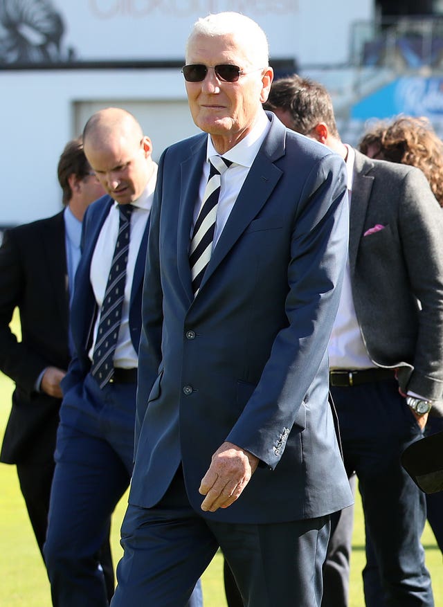 Willis during day one of the First Investec Test match at Edgbaston in 2017