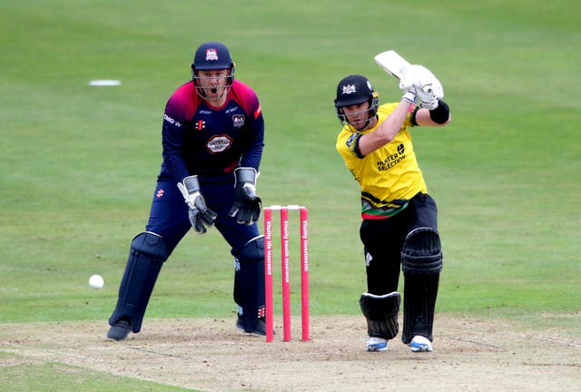 Ian Cockbain hits out in his side's quarter-final win against Sussex.