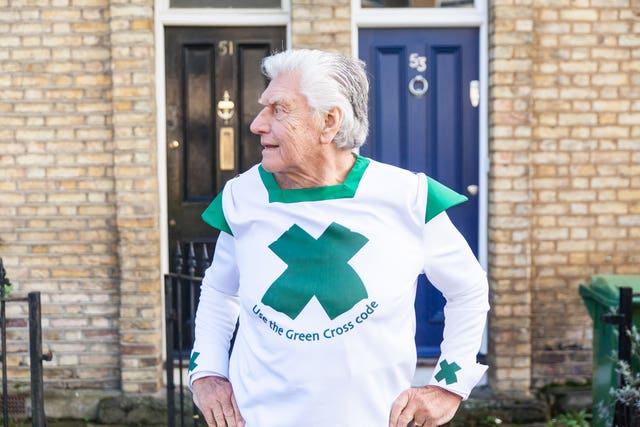 Green Cross Code Man